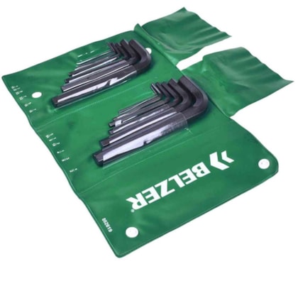 JOGO CHAVE HEXAGONAL 1/16"A1/2" 12 PEÇAS - 220904BR BELZER JOGO CHAVE HEXAGONAL 1/16"A1/2" 12 PEÇAS - 220904BR BELZER