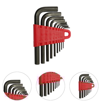JOGO CHAVE HEXAGONAL ALLEN 1,5-10MM R36605109 - GEDORE RED JOGO CHAVE HEXAGONAL ALLEN 1,5-10MM R36605109 - GEDORE RED