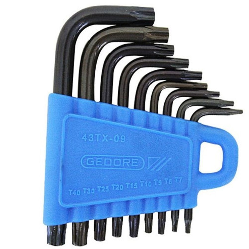 JOGO CHAVE L GTX T7 A T40 43TX-09 024620 GEDORE - HBR Flex