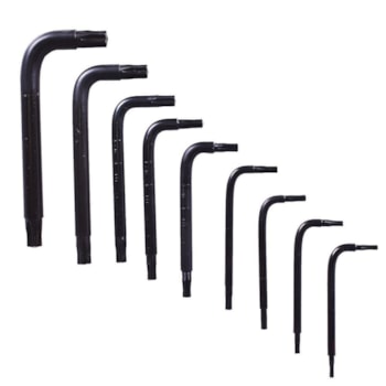 JOGO CHAVE TORX L T7AT40 9 PECAS - 230409SBR BELZER JOGO CHAVE TORX L T7AT40 9 PECAS - 230409SBR BELZER