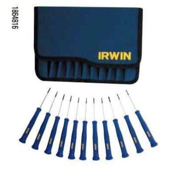Jogo Chaves Para Eletrônica 11 Peças  Irwin 1864816 Jogo Chaves Para Eletrônica 11 Peças  Irwin 1864816