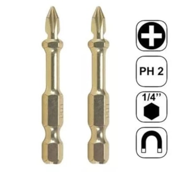 JOGO COM 10 BITS DE TORCAO PH2X50MM - B-42874 MAKITA JOGO COM 10 BITS DE TORCAO PH2X50MM - B-42874 MAKITA
