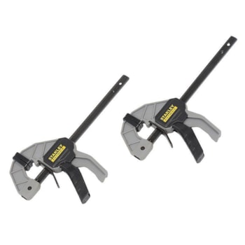 JOGO COM 2 GRAMPOS RÁPIDO MÉDIO 6" FMHT83149 STANLEY JOGO COM 2 GRAMPOS RÁPIDO MÉDIO 6" FMHT83149 STANLEY
