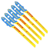 JOGO COM 5 SERRAS PARA TICO TICO 50MM 24D - BU224S STARRETT JOGO COM 5 SERRAS PARA TICO TICO 50MM 24D - BU224S STARRETT