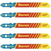 JOGO COM 5 SERRAS PARA TICO TICO 50MM 32D - BU232 STARRETT JOGO COM 5 SERRAS PARA TICO TICO 50MM 32D - BU232 STARRETT