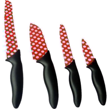 Jogo de 6 Facas Para Cozinha - MTX - 7914855 Jogo de 6 Facas Para Cozinha - MTX - 7914855