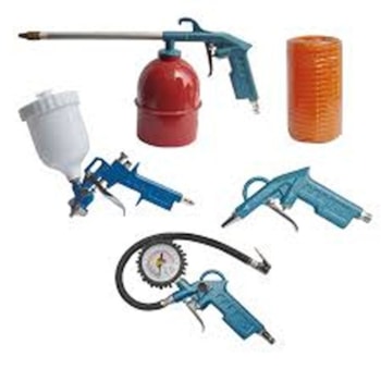JOGO DE ACESSÓRIOS 5 PEÇAS PARA COMPRESSOR DE AR -  GAMMA G1444/BR JOGO DE ACESSÓRIOS 5 PEÇAS PARA COMPRESSOR DE AR -  GAMMA G1444/BR
