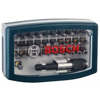 JOGO DE BITS 1/4" COM 32 PEÇAS - 2607017359000 BOSCH