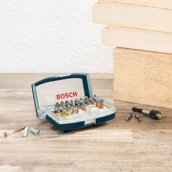 JOGO DE BITS 1/4" COM 32 PEÇAS - 2607017359000 BOSCH