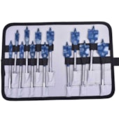 JOGO DE BROCA CHATA PARA MADEIRA SELF CUT KIT COM13 PCS - 2608587010 BOSCH