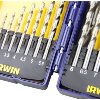 JOGO DE BROCAS AÇO RAPIDO 15 PEÇAS 1.5 A 10MM - IRWIN 1865314 JOGO DE BROCAS AÇO RAPIDO 15 PEÇAS 1.5 A 10MM - IRWIN 1865314