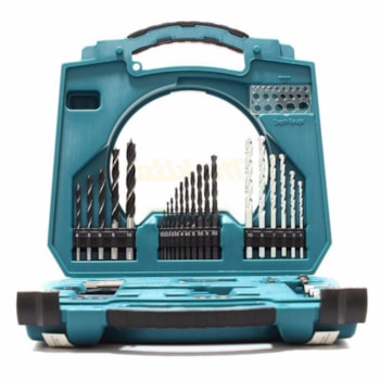 JOGO DE BROCAS BITS E ACESSÓRIOS COM 50 PEÇAS - MAKITA D-42014 JOGO DE BROCAS BITS E ACESSÓRIOS COM 50 PEÇAS - MAKITA D-42014