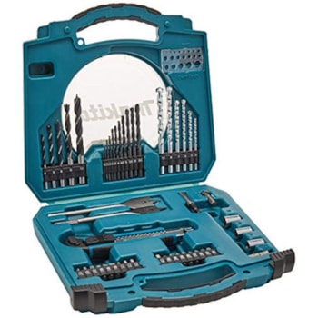 JOGO DE BROCAS BITS E ACESSÓRIOS COM 50 PEÇAS - MAKITA D-42014 JOGO DE BROCAS BITS E ACESSÓRIOS COM 50 PEÇAS - MAKITA D-42014