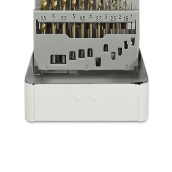 JOGO DE BROCAS COM TITÂNIO 1,0 A 10 MM COM 19 PEÇAS - 137,0058 ROCAST JOGO DE BROCAS COM TITÂNIO 1,0 A 10 MM COM 19 PEÇAS - 137,0058 ROCAST