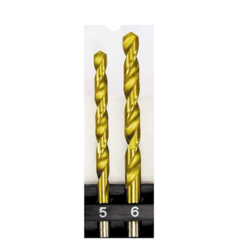 JOGO DE BROCAS DE AÇO RÁPIDO 3 A 8MM 5PCS - 723839 MTX JOGO DE BROCAS DE AÇO RÁPIDO 3 A 8MM 5PCS - 723839 MTX