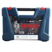 JOGO DE BROCAS E BITS V-LINE 91 PEÇAS - 2607017402000 BOSCH JOGO DE BROCAS E BITS V-LINE 91 PEÇAS - 2607017402000 BOSCH