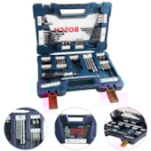 JOGO DE BROCAS E BITS V-LINE 91 PEÇAS - 2607017402000 BOSCH JOGO DE BROCAS E BITS V-LINE 91 PEÇAS - 2607017402000 BOSCH