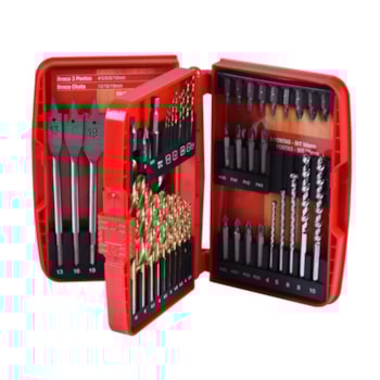 JOGO DE BROCAS E PONTAS BITS 52 PEÇAS - ROCAST 360,0001 JOGO DE BROCAS E PONTAS BITS 52 PEÇAS - ROCAST 360,0001