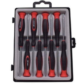 JOGO DE CHAVE DE PRECISÃO TORX - 4,5,6,7 - 115899 MTX JOGO DE CHAVE DE PRECISÃO TORX - 4,5,6,7 - 115899 MTX