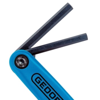 JOGO DE CHAVES ALLEN COM 6 PEÇAS 3 A 10 MM GEDORE 42SCL-6M JOGO DE CHAVES ALLEN COM 6 PEÇAS 3 A 10 MM GEDORE 42SCL-6M
