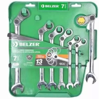 JOGO DE CHAVES BUMERANGUE 13 7PC - BELZER 14636BJ JOGO DE CHAVES BUMERANGUE 13 7PC - BELZER 14636BJ