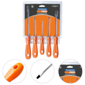 JOGO DE CHAVES DE FENDA 5 PÇS - 44130505 TRAMONTINA PRO JOGO DE CHAVES DE FENDA 5 PÇS - 44130505 TRAMONTINA PRO