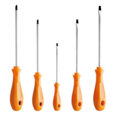 JOGO DE CHAVES DE FENDA 5 PÇS - 44130505 TRAMONTINA PRO JOGO DE CHAVES DE FENDA 5 PÇS - 44130505 TRAMONTINA PRO