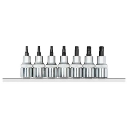 JOGO DE CHAVES DE SOQUETE 1/2 TORX 7 PEÇAS T20-T50 - GEDORE RED R62458107 JOGO DE CHAVES DE SOQUETE 1/2 TORX 7 PEÇAS T20-T50 - GEDORE RED R62458107