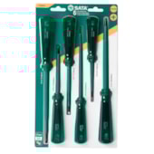 JOGO DE CHAVES FENDA E PHILIPS ISOLADA 1000V COM 6 PECAS - SATA