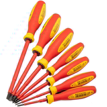 JOGO DE CHAVES FENDA/PHILLIPS ISOLADA SATA 7 PEÇAS - ST09303 SATA