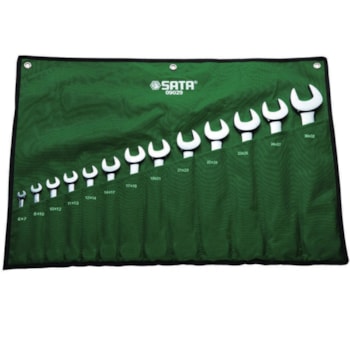 JOGO DE CHAVES FIXAS 13PC MM - ST09029SJ SATA JOGO DE CHAVES FIXAS 13PC MM - ST09029SJ SATA