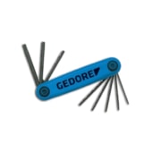 JOGO DE CHAVES TORX T6 A T25 CANIVETE GTX HEXALOBULAR COM 8 PÇS 43TXSCL-08 - 024660 GEDORE JOGO DE CHAVES TORX T6 A T25 CANIVETE GTX HEXALOBULAR COM 8 PÇS 43TXSCL-08 - 024660 GEDORE