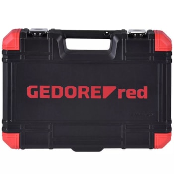 JOGO DE FERRAMENTAS MANUAIS 100 PEÇAS GEDORE RED - R46003100 JOGO DE FERRAMENTAS MANUAIS 100 PEÇAS GEDORE RED - R46003100