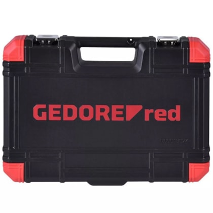 JOGO DE FERRAMENTAS MANUAIS 100 PEÇAS GEDORE RED - R46003100