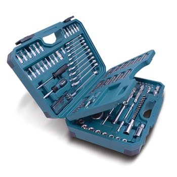 JOGO DE FERRAMENTAS MANUAIS 221 PCS - E-10883 MAKITA JOGO DE FERRAMENTAS MANUAIS 221 PCS - E-10883 MAKITA