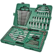 JOGO DE FERRAMENTAS MANUAIS PROFISSIONAL 150PC MM/POL - ST09510L SATA JOGO DE FERRAMENTAS MANUAIS PROFISSIONAL 150PC MM/POL - ST09510L SATA