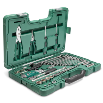 JOGO DE FERRAMENTAS PARA MECÂNICO 59 PC - ST09509 SATA JOGO DE FERRAMENTAS PARA MECÂNICO 59 PC - ST09509 SATA
