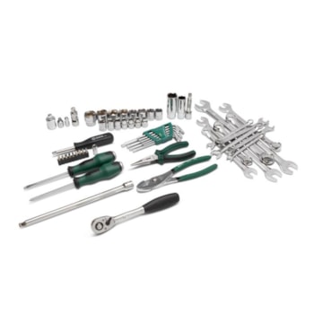JOGO DE FERRAMENTAS PARA MECÂNICO 59 PC - ST09509 SATA JOGO DE FERRAMENTAS PARA MECÂNICO 59 PC - ST09509 SATA