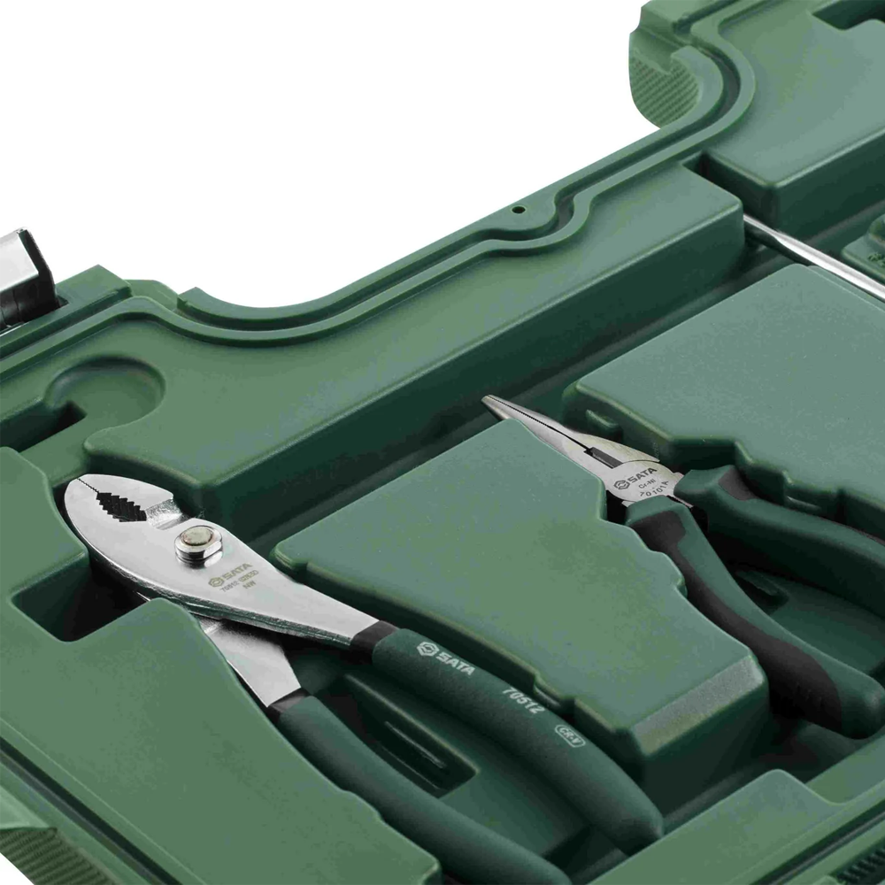 JOGO DE FERRAMENTAS PARA MECÂNICO 59 PC - ST09509 SATA - HBR Flex