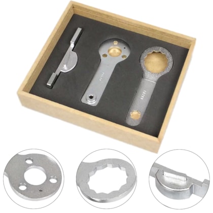 JOGO DE FERRAMENTAS PARA SINCRONISMO DO MOTOR FIAT EVO 8V - 15615 CR JOGO DE FERRAMENTAS PARA SINCRONISMO DO MOTOR FIAT EVO 8V - 15615 CR