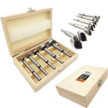 JOGO DE FRESA PARA MADEIRA DE 10-35MM 5 PCS - 7044055 SPARTA JOGO DE FRESA PARA MADEIRA DE 10-35MM 5 PCS - 7044055 SPARTA