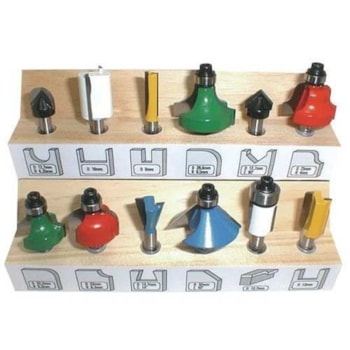 JOGO DE FRESAS P/ TUPIA 12 PEÇAS HARTE DE 6MM - A-87921 MAKITA JOGO DE FRESAS P/ TUPIA 12 PEÇAS HARTE DE 6MM - A-87921 MAKITA