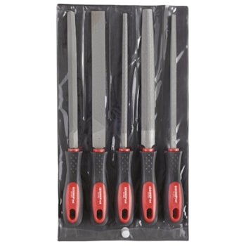 JOGO DE LIMAS 200 MM COM 5 PEÇAS 3301597 - R93000005 GEDORE JOGO DE LIMAS 200 MM COM 5 PEÇAS 3301597 - R93000005 GEDORE