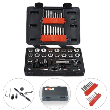 JOGO DE MACHOS E COSSINETES 40 PECAS - B-65838 MAKITA JOGO DE MACHOS E COSSINETES 40 PECAS - B-65838 MAKITA