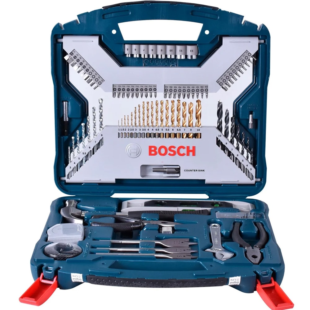 JOGO DE PONTAS E BROCAS X-LINE TITÂNIO 103 PEÇAS - 2607017395000