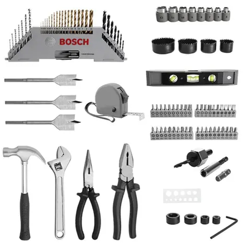 JOGO DE PONTAS E BROCAS X-LINE TITÂNIO 103 PEÇAS - 2607017395000