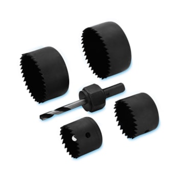 JOGO DE SERRA COPO P/ MADEIRA 5 PEÇAS - 71-120A BLACK + DECKER JOGO DE SERRA COPO P/ MADEIRA 5 PEÇAS - 71-120A BLACK + DECKER