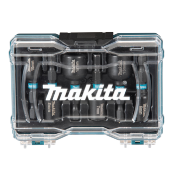 JOGO DE SOQUETE DE IMPACTO 6MM A 13MM ENCAIXE BIT DE 1/4" COM 6 PECAS - MAKITA E-15768