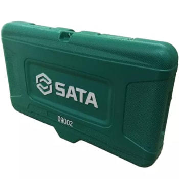 JOGO DE SOQUETE SEXTAVADO 1/4 POL 52 PEÇAS - ST09002SJ SATA JOGO DE SOQUETE SEXTAVADO 1/4 POL 52 PEÇAS - ST09002SJ SATA