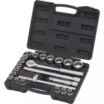 JOGO DE SOQUETES 1/2" 22 PEÇAS 8 A 32MM - STMT81242-840 STANLEY JOGO DE SOQUETES 1/2" 22 PEÇAS 8 A 32MM - STMT81242-840 STANLEY